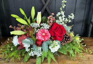Christmas Cheer Large Table Arrangement