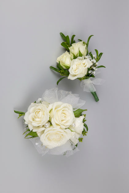 Wrist Spray & Buttonhole