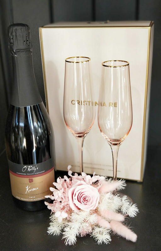 CR Champagne glasses