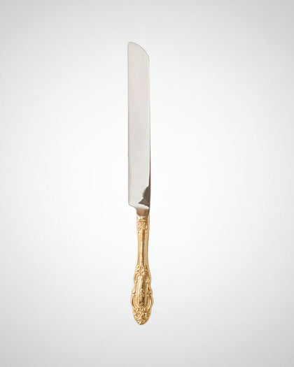 Vintage Cake Knife Gold