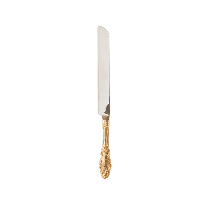 Vintage Cake Knife Gold